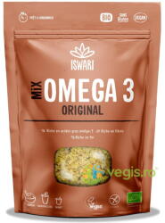 Iswari Mix Omega3 cu Seminte de In si Chia fara Gluten Ecologic/Bio 200g