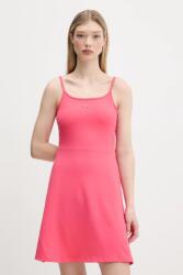 Tommy Hilfiger ruha rózsaszín, mini, harang alakú, DW0DW21354 - rózsaszín L