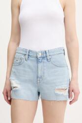 Tommy Jeans farmer rövidnadrág sima, magas derekú, DW0DW20095 - kék 24