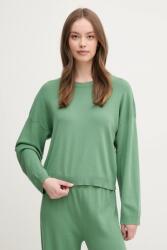 Benetton pamut pulóver könnyű, zöld, 1091D10D6 - zöld XL