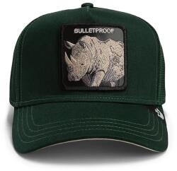 Goorin Bros baseball sapka The Bulletproof Rhino zöld, nyomott mintás, 101-1677 - zöld Univerzális méret