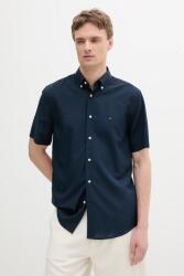 Tommy Hilfiger ing legombolt galléros, sötétkék, relaxed, MW0MW38576 - sötétkék M