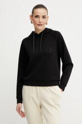 Giorgio Armani felső fekete, sima, kapucnis, XW000827 AF13397 - fekete M