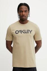 Oakley pamut póló MARK II nyomott mintás, FOA404011 - zöld L