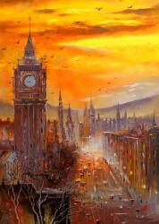 Enjoy - Puzzle Seara londoneză - 1 000 piese Puzzle