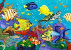 Enjoy - Puzzle Curcubeu subacvatic - 1 000 piese Puzzle