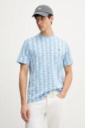 Lacoste t-shirt férfi, mintás, TH2831 - kék XXL