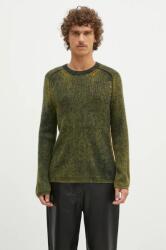 Paul Smith gyapjú pulóver férfi, zöld, M1R-912Y-N02506 - zöld L