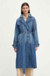 Levi's farmerkabát női, sötétkék, átmeneti, kétsoros gombolású, A8976 - sötétkék L