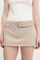 Abercrombie & Fitch farmer szoknya és nadrág bézs, mini, egyenes, KI143-5308 - bézs 26