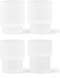 Ferm Living üveg 4 db fehér - fehér Univerzális méret