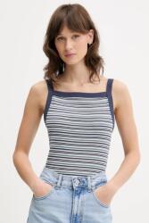 Abercrombie & Fitch top sötétkék, KI139-5318 - sötétkék M