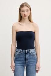 Hollister Co Hollister Co. kifordítható felső nyitott hátú, sötétkék, KI339-5094 - sötétkék M