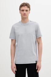 Calvin Klein Jeans pamut póló melange, J30J327267 - kék L