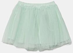 Benetton gyerek szoknya zöld, mini, harang alakú, 4XTGG0011 - zöld 90