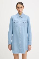 Tommy Hilfiger farmerruha mini, egyenes, DW0DW20111 - kék L