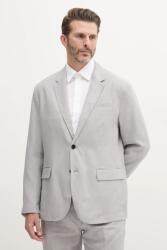 Calvin Klein len blézer szürke, LV04LB447G - szürke S