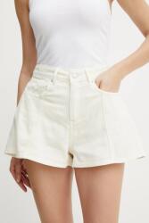 Armani Exchange farmer rövidnadrág bézs, sima, magas derekú, XW000134 AF12858 - bézs 29