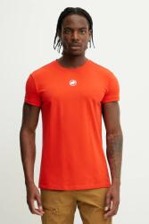 MAMMUT t-shirt Seon bézs, sima - piros M
