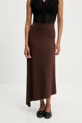 Answear Lab szoknya barna, maxi, harang alakú - barna XL - answear - 10 990 Ft