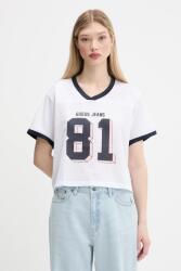 Guess Jeans t-shirt női, fehér, W5GI59 KCTE2 - fehér S