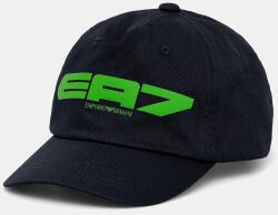 EA7 Emporio Armani pamut baseball sapka sötétkék, nyomott mintás, AF13644.7X000053 - sötétkék S
