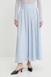 Answear Lab szoknya maxi, harang alakú - kék S - answear - 32 990 Ft