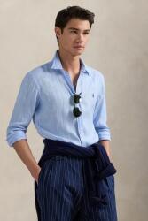 Ralph Lauren len ing legombolt galléros, sötétkék, slim, 710968915 - sötétkék L - answear - 71 990 Ft