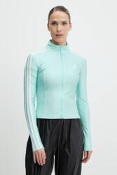 Adidas felső 3-Stripes - türkiz S - answear - 21 990 Ft