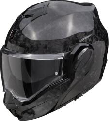 Scorpion Casca modulara flip-back SCORPION EXO-TECH EVO ONYX SOLID CARBON