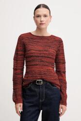 Sisley pulóver könnyű, narancssárga, 19EQL106E - narancssárga L