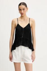 Superdry top fekete, W6011647A-02A - fekete L