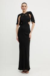TWINSET ruha fekete, maxi, egyenes, 251TS2012 - fekete 40