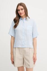 Tommy Hilfiger len ing galléros, relaxed, WW0WW44720 - kék 32