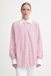 Filippa K pamut ing galléros, fehér, relaxed, 31405. FK - fehér 38