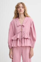 Stine Goya ing galléros, rózsaszín, relaxed, SG-SS25-T054-2342 - rózsaszín S