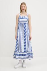 Superdry ruha fehér, maxi, harang alakú, W8011872A-F1W - fehér M
