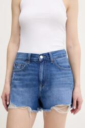 Tommy Jeans farmer rövidnadrág sima, magas derekú, DW0DW20096 - kék 25