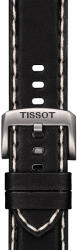 Tissot Curea neagră din piele Tissot T852.044. 982