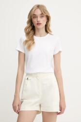 BOSS pamut póló - fehér XL - answear - 19 190 Ft