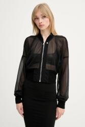 Rick Owens Lilies rövid kabát fekete, átmeneti, LI01E4708OT - fekete 36
