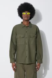 Stan Ray pamut ing Cpo Shirt férfi, galléros, zöld, regular, CE2403321 - zöld M