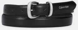 Calvin Klein bőr öv fekete, LV04K7012G - fekete 80
