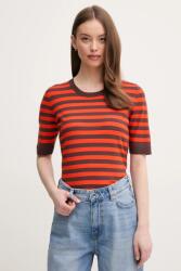 Sisley t-shirt piros, 17Q3L105R - piros S