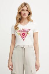Guess t-shirt bézs, W5GI10 J1314 - bézs S - answear - 15 990 Ft
