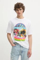 HUGO pamut póló - fehér L - answear - 15 100 Ft