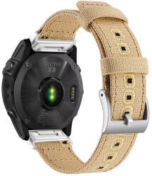 Ricardo Curea Ricardo Nylon 22mm (pentru Garmin Fenix 8/7/6 (47mm), Epix 2 etc. ), bej, QuickFit