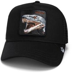 Goorin Bros baseball sapka The Vicious Snake szürke, nyomott mintás, 101-1759 - fekete Univerzális méret