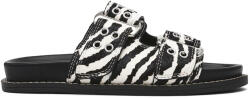 Steve Madden Sandale Bigschmona-J Synthethic SM11003679 b/z black zebra