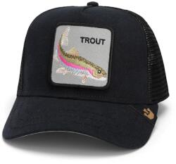 Goorin Bros baseball sapka Catch You Later fekete, nyomott mintás, 101-2116 - fekete Univerzális méret